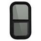 RV Window Teardrop 12" W x 22" H