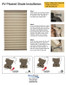RV Pleated Shades Cappuccino