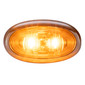 1.5" LED Mini Oval Surface Mount Marker Clearance Lights Multiple Colors