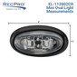 1.5" LED Mini Oval Surface Mount Marker Clearance Lights Multiple Colors