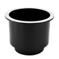 Replacement 12" Console Large Cup Holder with Chrome Lip