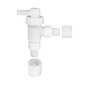  Flair It Barb-Barb Elbow Stop Valve Fitting 