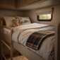 RV Bunk Bed Mattress - 30" x 75" x 6" Thick Memory Foam Gel Infused Cooling Layer Bunk Mat