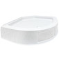RV Shower Pan 34 ¾" x 34 ¾" x 9 ½" Corner Drain in White