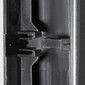 RV Entry Door Window Only (No Glass) 16"W x 25"H Black