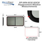 RV Window Teardrop 60"W x 30"H