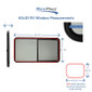 RV Window Teardrop 60"W x 30"H with Trim