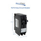 RV Circuit Breaker 15 Amp Double Breaker Siemens Q1515