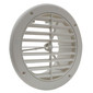 RV AC Vent 5" with Optional Charcoal Filter White