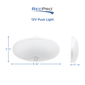 RV Motion Activated Lights Oval Surface Mount