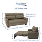 RecPro Michael 70" EZ-OUT™ RV Trifold Sleeper Sofa