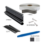 RV Awning Trim With Insert 92" Kit