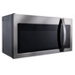 Over the range RV stainless steel 30 inch microwave.