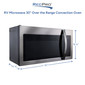 RV Microwave 30" Over the Range Convection Oven Stainless Steel Finish