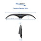 RV Tandem Fender Skirt Modern Style