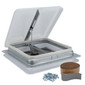 HENG'S 14" RV Roof Vent Kit No Fan
