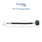 RV Propane Tank Pigtail Hose Connector