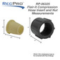 Flair-It Flex Hose Insert and Nut for 1/2" Compression Hose