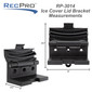 Ice Fishing Wall-Mounted Lid Holder Bracket