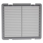 Replacement RV air conditioner inside cabin filter front view.