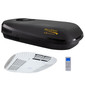 RV non-ducted black air conditioner 9.5K BTU with Plenum And Remote.