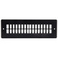 RV Floor Register 2" x 10" Undampered Vent
