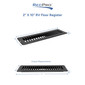 RV Floor Register 2" x 10" Undampered Vent