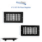 RV Floor Register 4" x 10" Undampered Vent