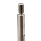 Steel shaft with threaded end.