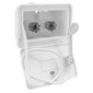 RecPro RV Exterior Shower Box Kit Faucet Hose Camper Trailer Cowboy Shower