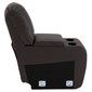 RecPro Charles 12" RV Furniture Comfort Console with Cup Holders and Storage in Ultrafabrics® Brisa®