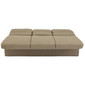 RecPro Charles 62" RV Jackknife Sleeper Sofa with Drop-Down Cupholders in Cloth