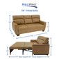 RecPro Michael 78" EZ-OUT™ RV Trifold Sleeper Sofa