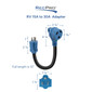 RecPro RV Power Adapter 15A Male to 30A Female