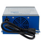 Blue and gray RecPro RV 100 amp smart charging converter back view.