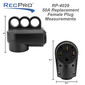 RecPro RV Plug Replacement 50A Female Receptacle