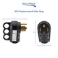 50 Amp RV Plug Replacement Male
