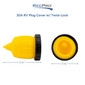 30 Amp RV Plug with Cover