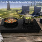 RV Induction Cooktop Dual Burner Electric Range