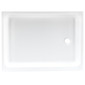 RV Shower Pan 32" x 24" x 5" Right Drain in White