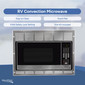 RV Convection Microwave Stainless Steel 1.1 cu. ft. Replaces Greystone