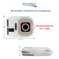 White 48 volt air conditioner measurements.