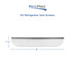 RV Refrigerator Vent Screen Kit