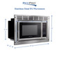RV Microwave Stainless Steel 0.9 cu. ft. Replaces Greystone