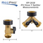 RV Hose Y Splitter