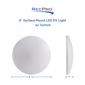 4.5" Surface Mount RV 12V LED Light