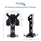 RV TV Mount Rotating Countertop Bracket