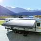 11' RV Awning Replacement Fabric Heat-Welded Seams (Actual Width 10' 1")