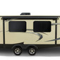 RV slide out topper front view.