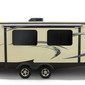 RV slide out topper front view.